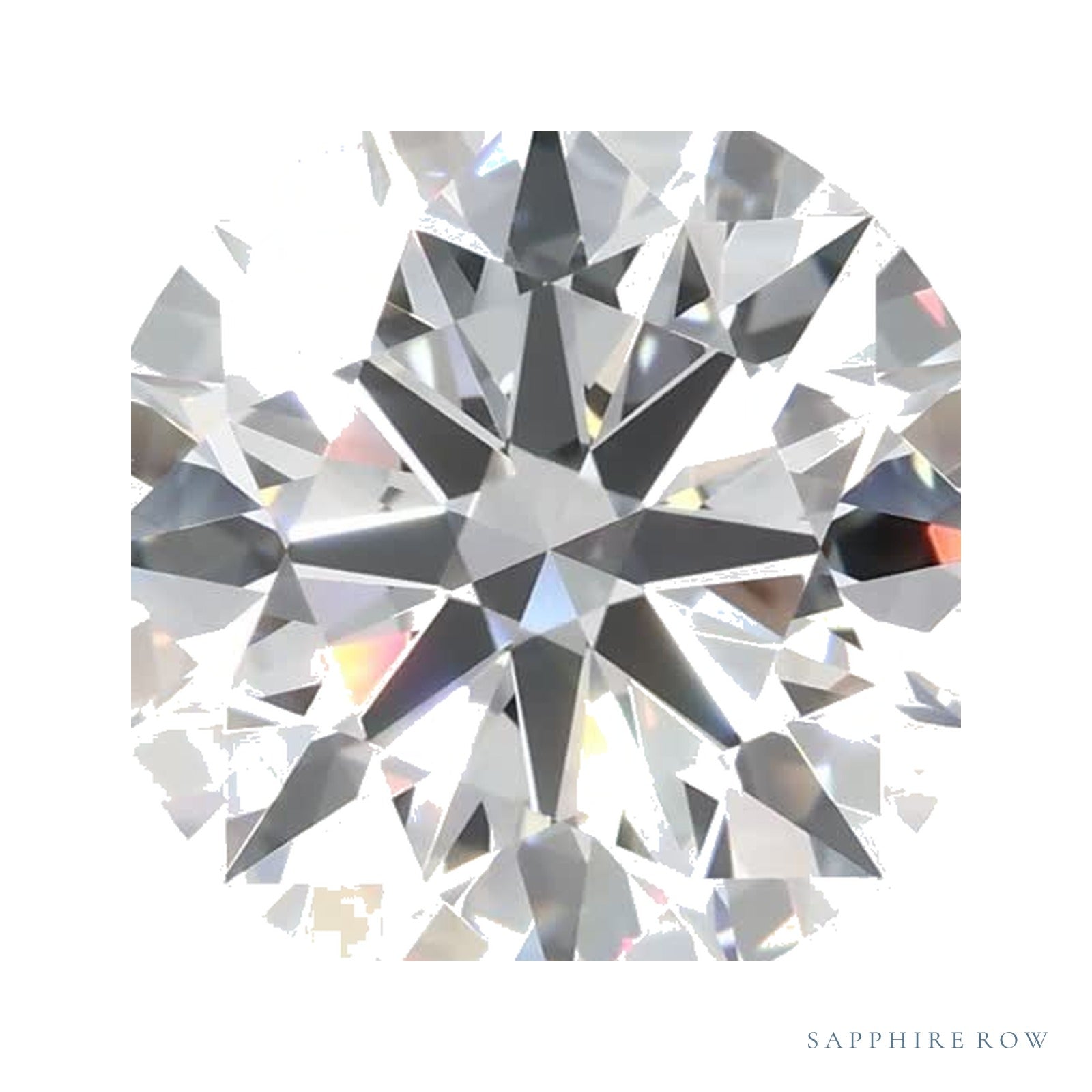2.95 ct Round Lab-Grown Diamond – D VVS1 — Sapphire Row · cut · cut2 · cut3 · cut4