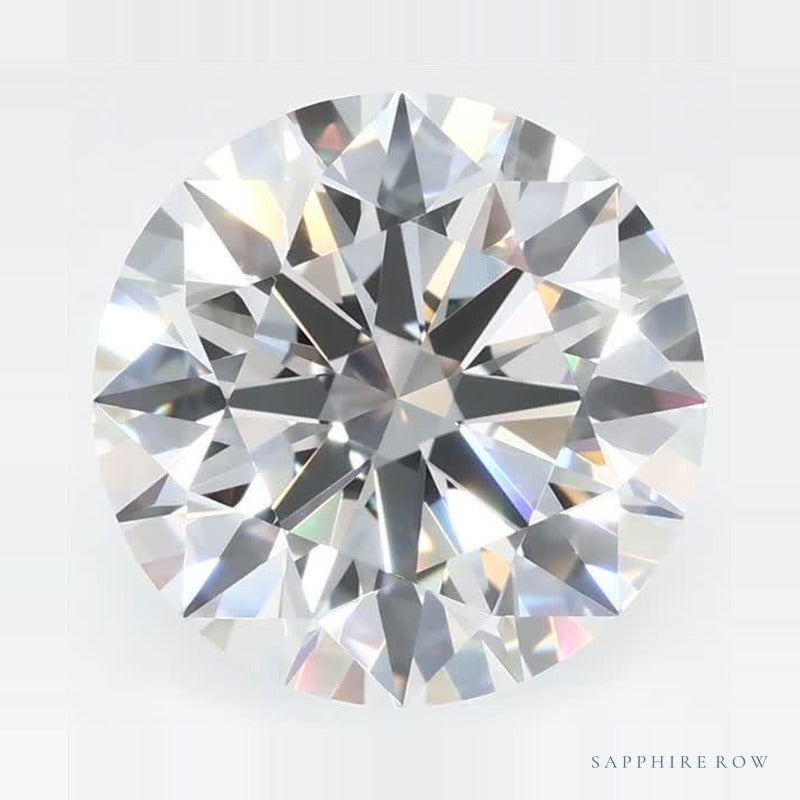 2.94 ct lab-grown diamond, round cut | Sapphire Row · cut7