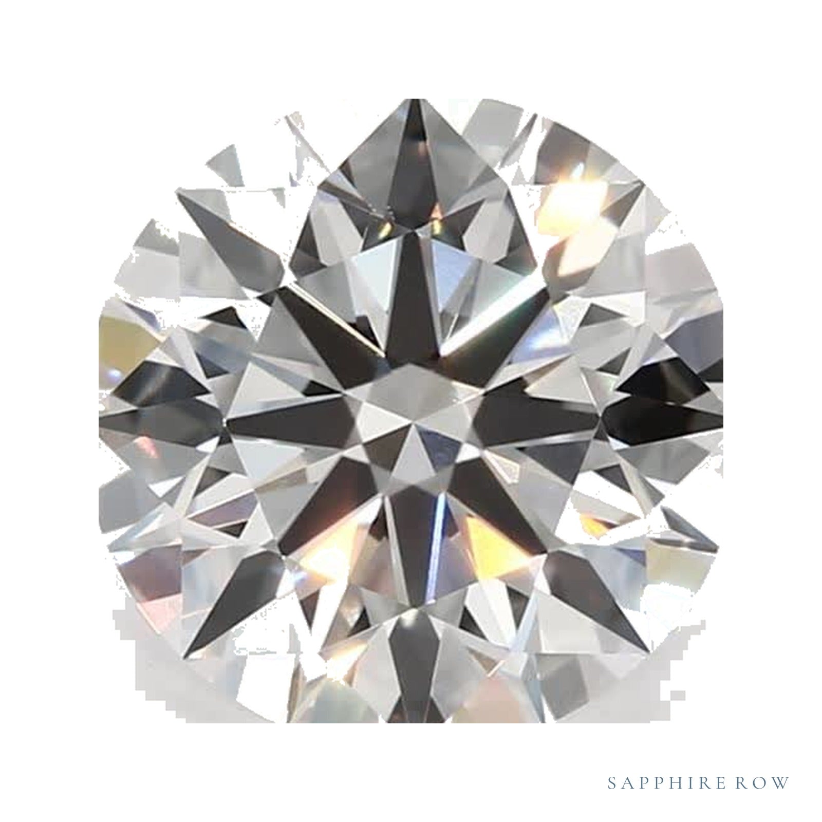 2.93 ct Round Lab-Grown Diamond – D VVS2 — Sapphire Row · cut · cut2 · cut3 · cut4