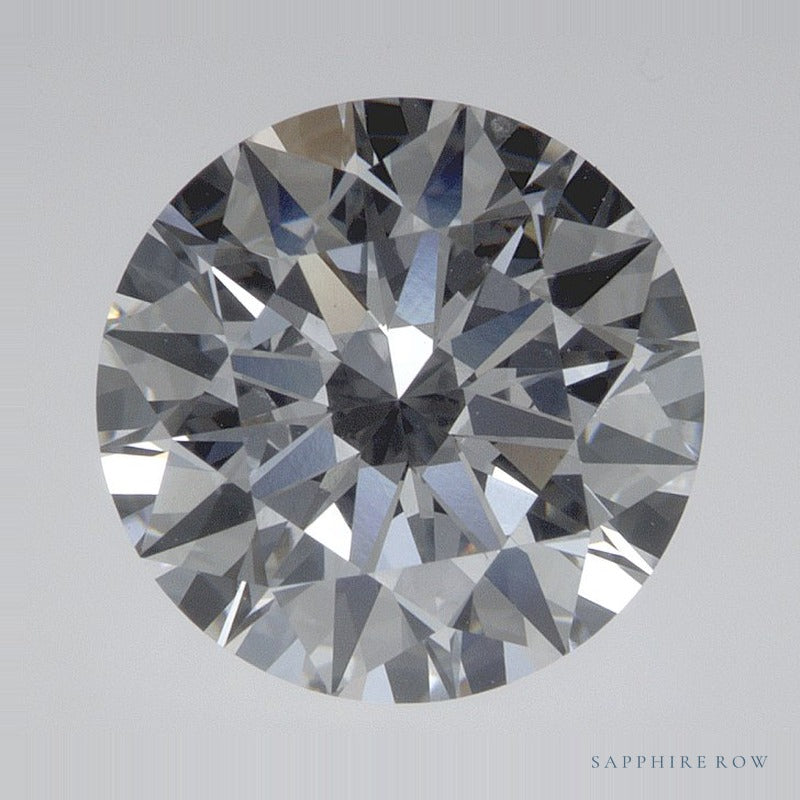2.93 ct lab-grown diamond, round cut | Sapphire Row · cut7