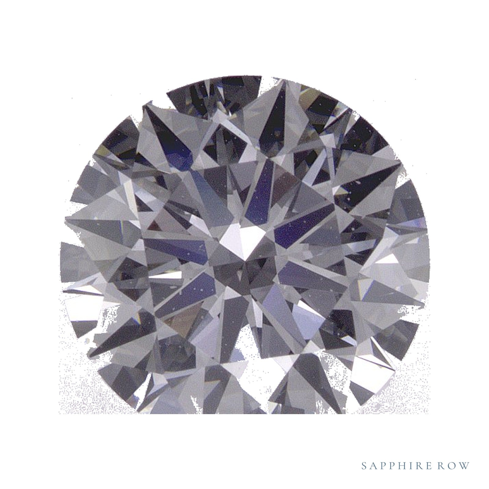 2.93 ct Round Lab-Grown Diamond – E VVS2 — Sapphire Row · cut · cut2 · cut3 · cut4