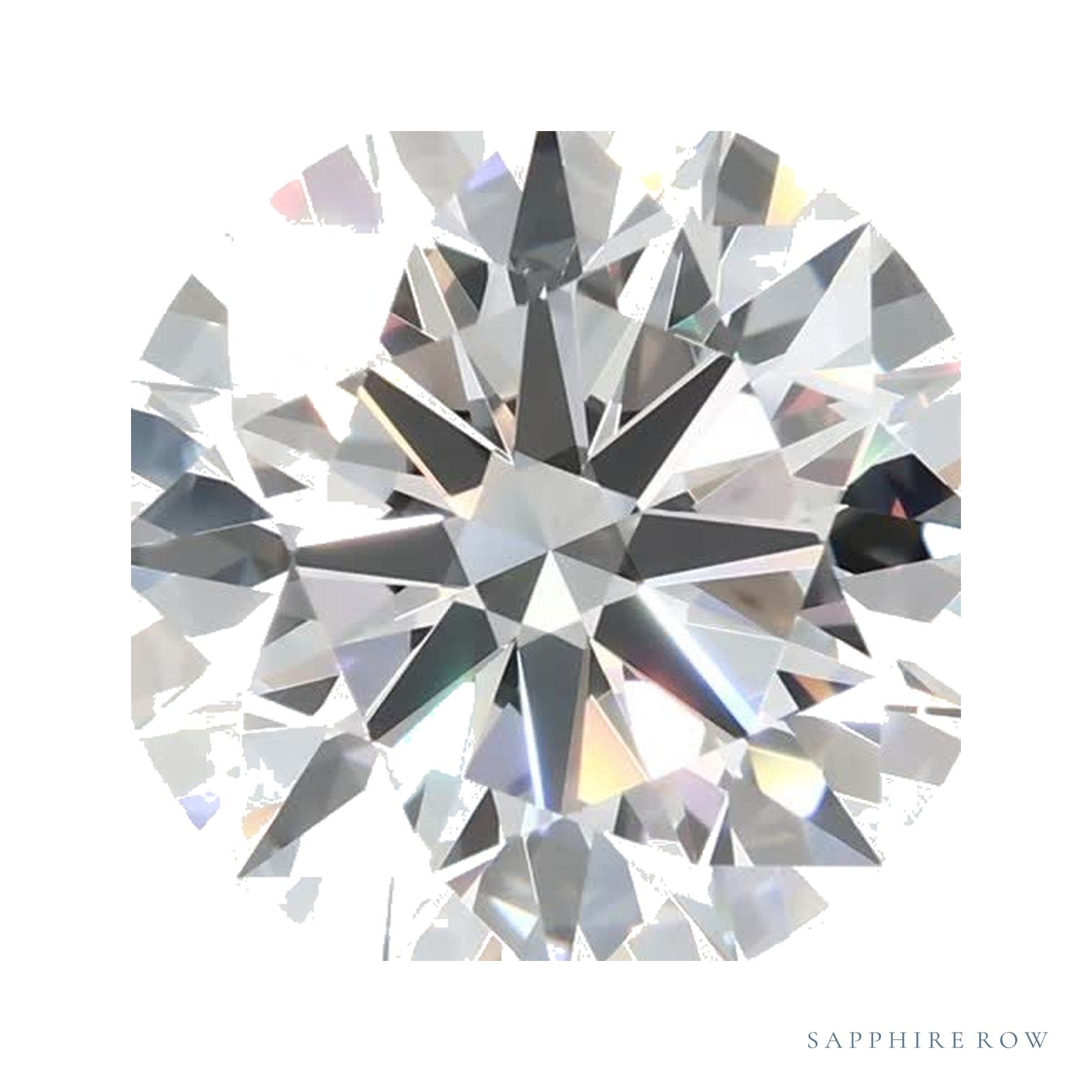 2.92 ct Round Lab-Grown Diamond – D VVS1 — Sapphire Row · cut · cut2 · cut3 · cut4