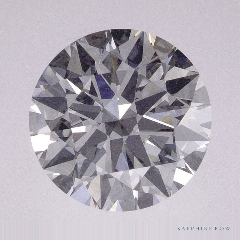 2.92 ct lab-grown diamond, round cut | Sapphire Row · cut7