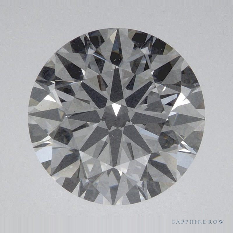 2.92 ct lab-grown diamond, round cut | Sapphire Row · cut7