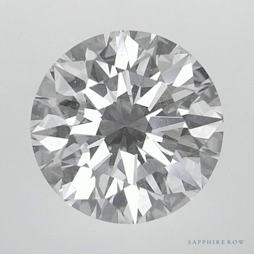 2.92 ct lab-grown diamond, round cut | Sapphire Row · cut7