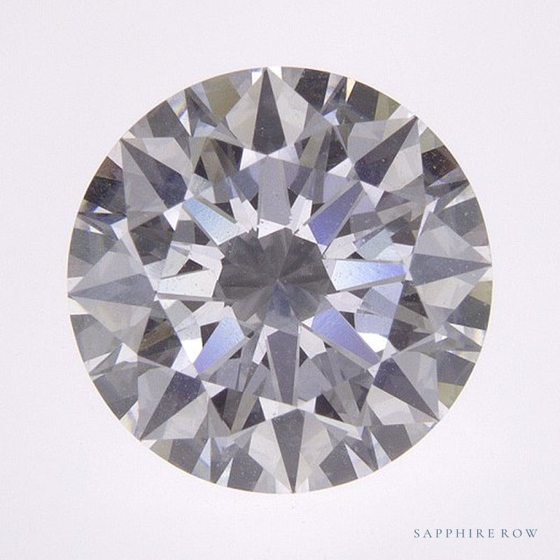 2.91 ct lab-grown diamond, round cut | Sapphire Row · cut7