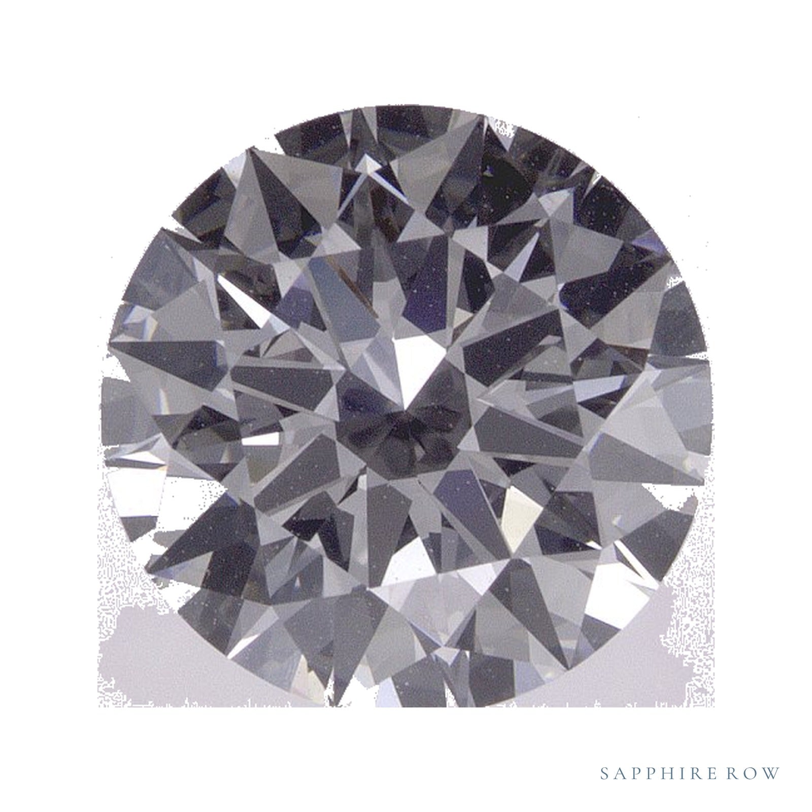 2.92 ct Round Lab-Grown Diamond – E VVS2 — Sapphire Row · cut · cut2 · cut3 · cut4