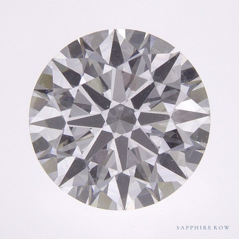 2.91 ct lab-grown diamond, round cut | Sapphire Row · cut7