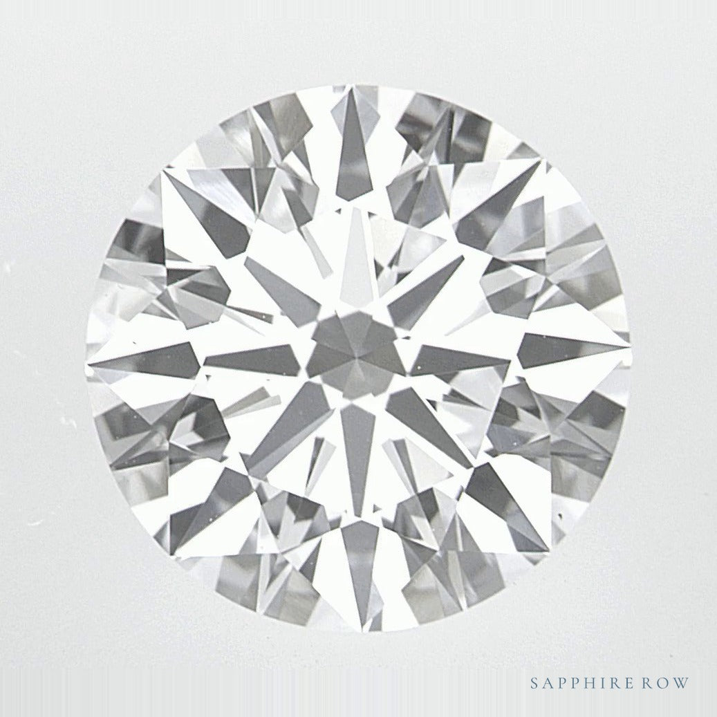 2.91 ct lab-grown diamond, round cut | Sapphire Row · cut7
