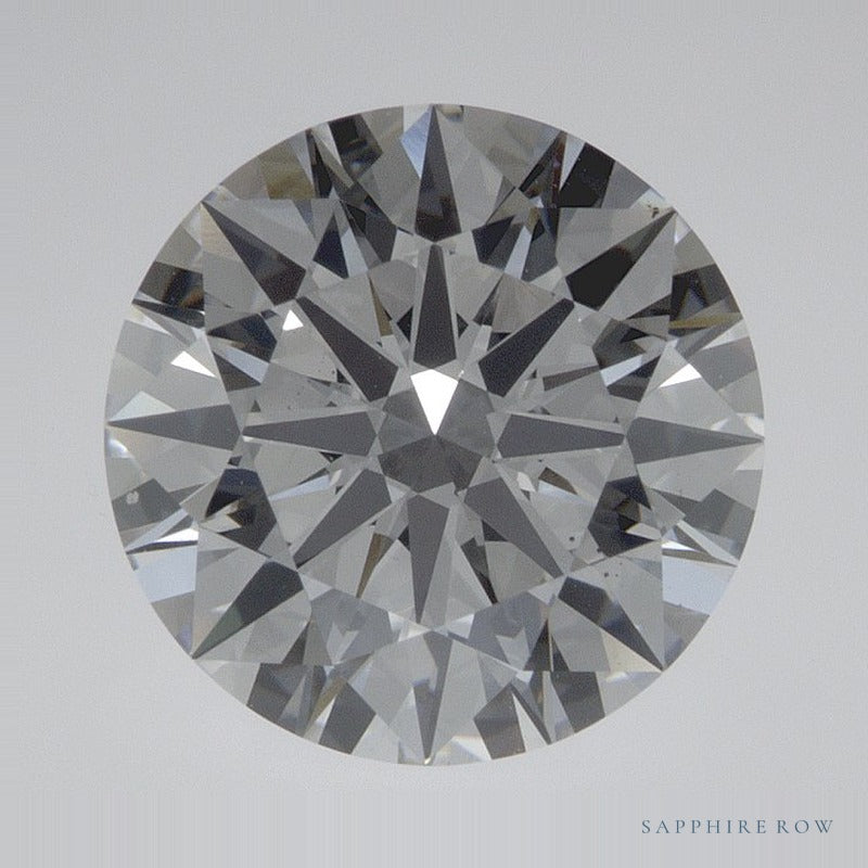 2.90 ct lab-grown diamond, round cut | Sapphire Row · cut7