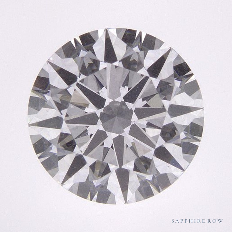 2.90 ct lab-grown diamond, round cut | Sapphire Row · cut7