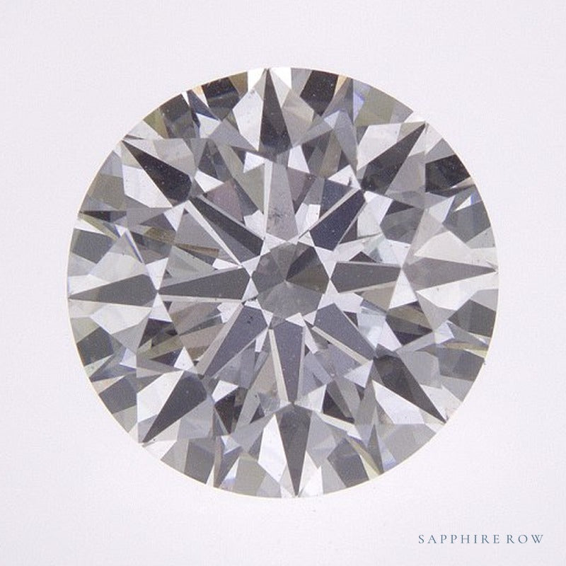 2.90 ct Round Lab-Grown Diamond – E VS2 — Sapphire Row · cut · cut7