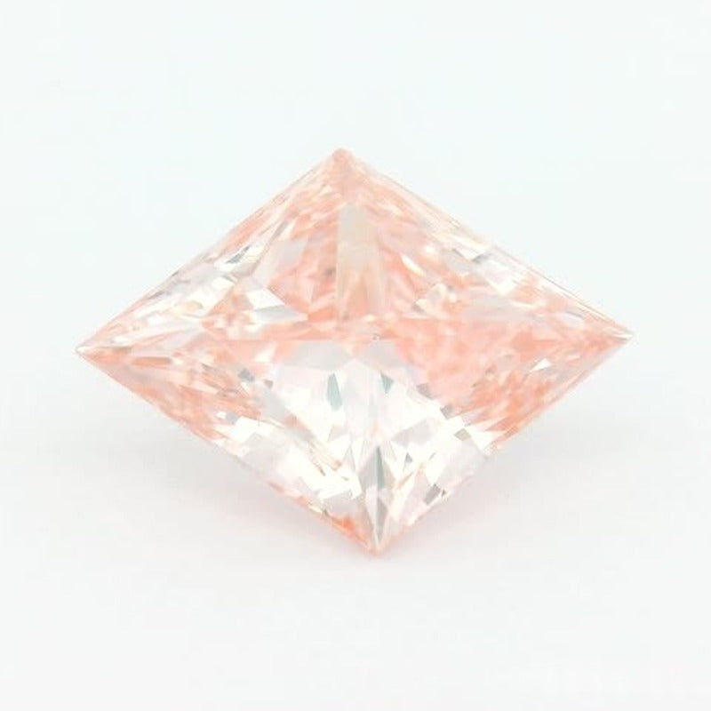 2.89 ct lab-grown fancy intense pink diamond, square cut | Sapphire Row · cut7