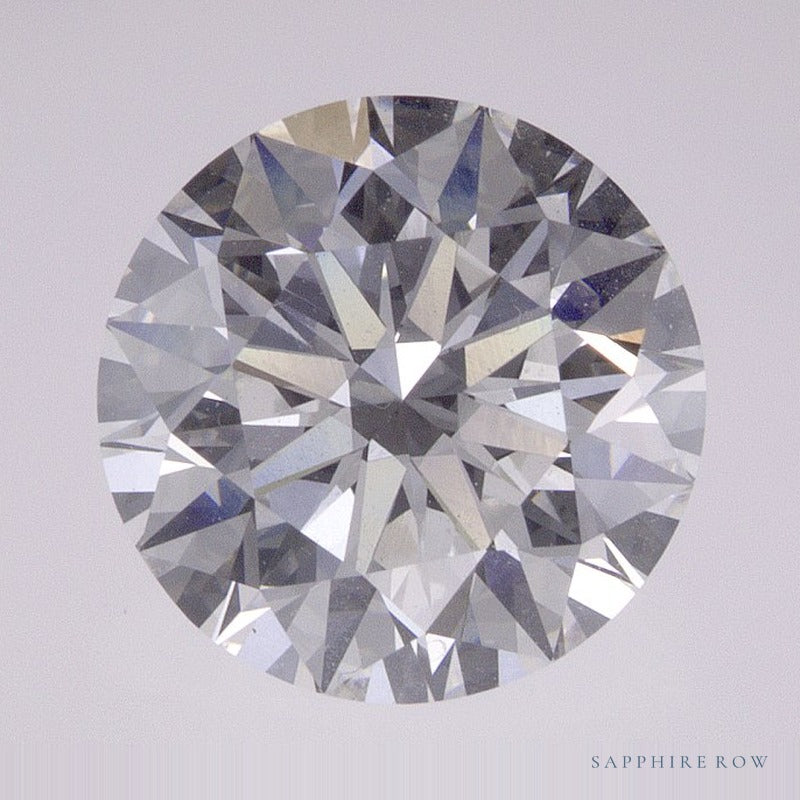 2.89 ct lab-grown diamond, round cut | Sapphire Row · cut7