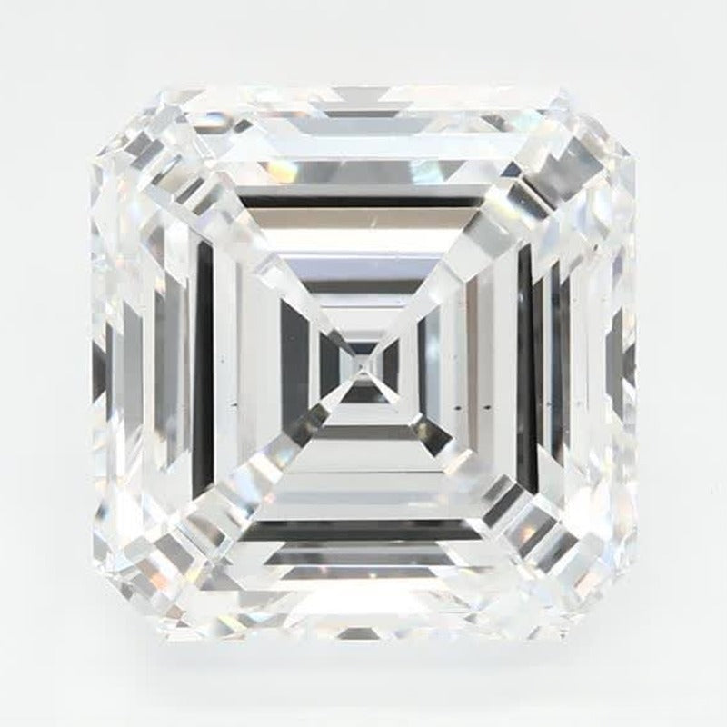 2.84 ct lab-grown diamond, asscher cut | Sapphire Row · cut7