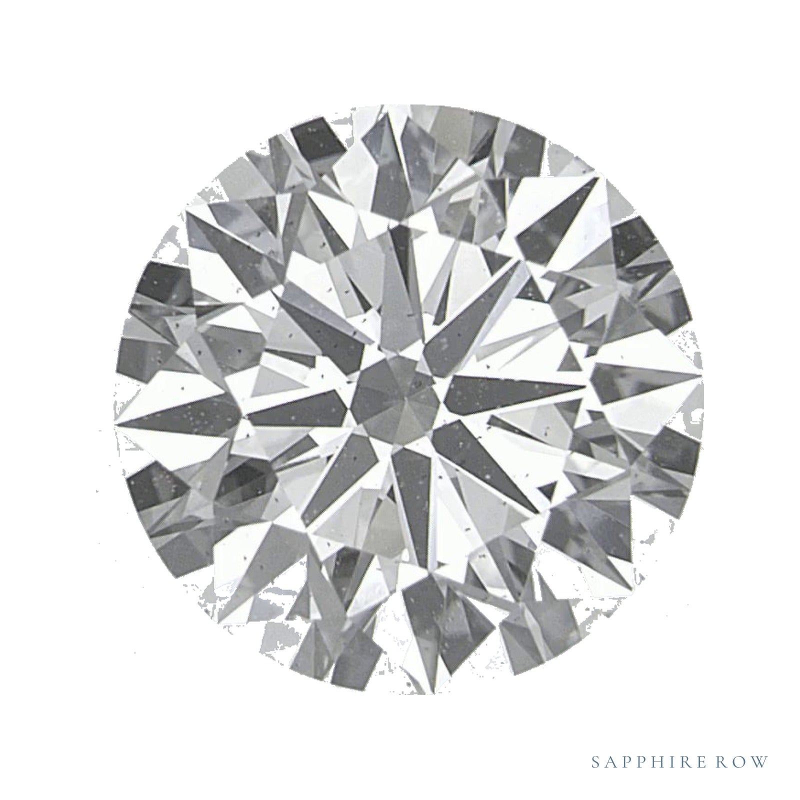 2.82 ct Round Lab-Grown Diamond – D SI1 — Sapphire Row · cut · cut2 · cut3 · cut4