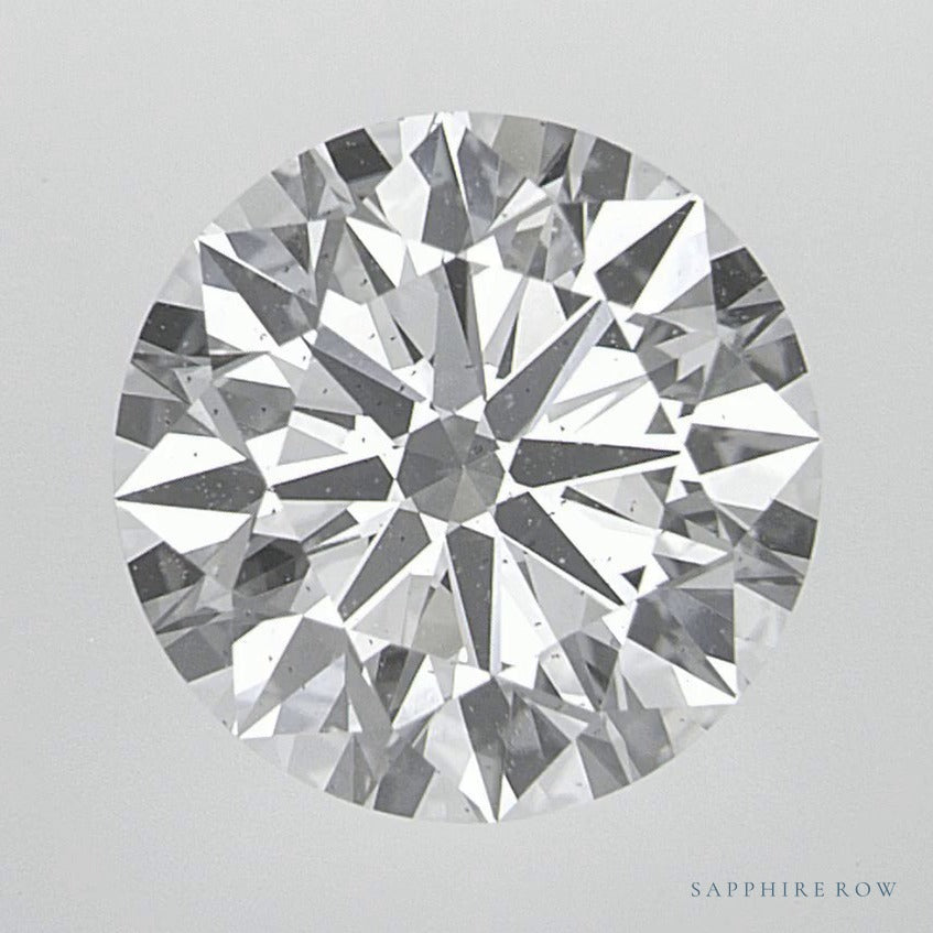 2.82 ct lab-grown diamond, round cut | Sapphire Row · cut7