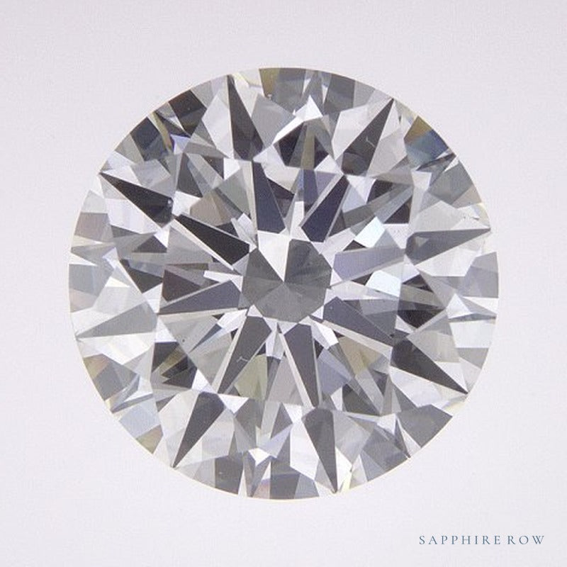 2.82 ct lab-grown diamond, round cut | Sapphire Row · cut7