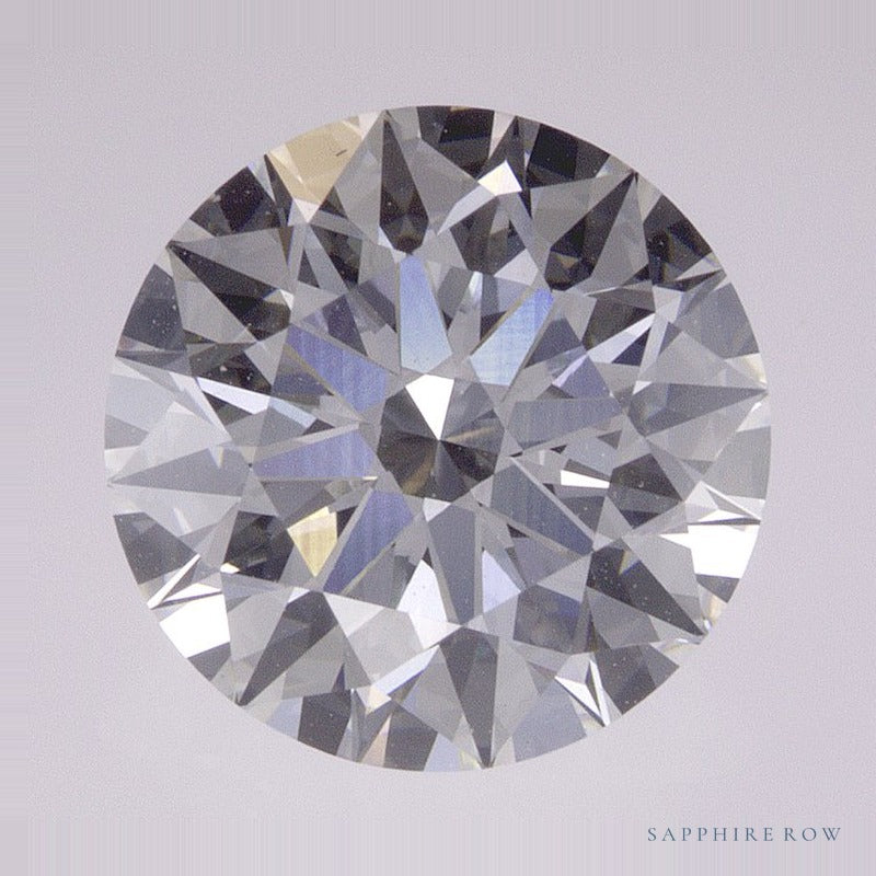 2.80 ct lab-grown diamond, round cut | Sapphire Row · cut7