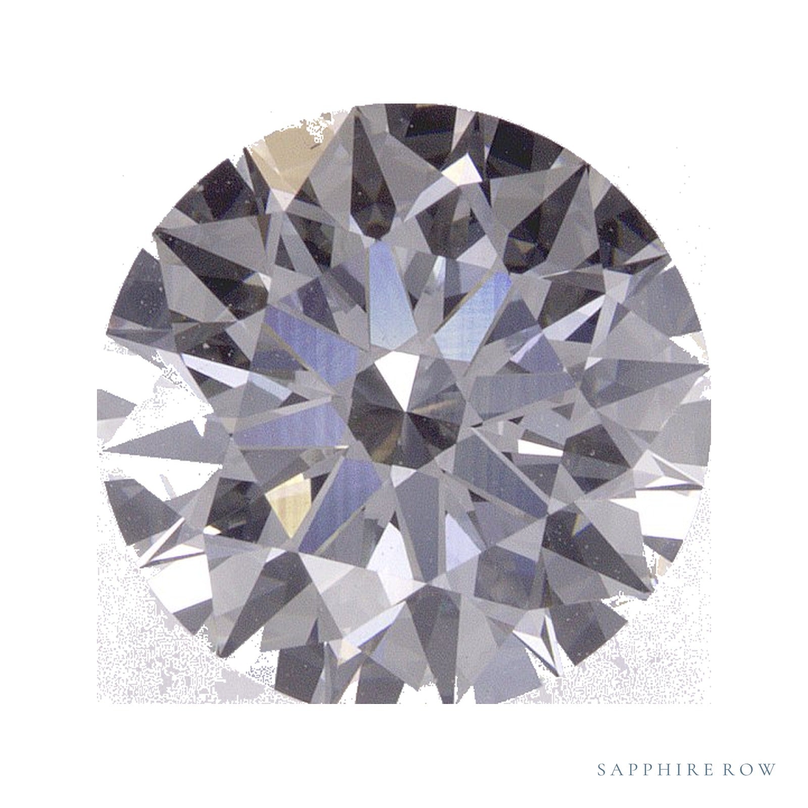 2.80 ct Round Lab-Grown Diamond – F VVS2 — Sapphire Row · cut · cut2 · cut3 · cut4