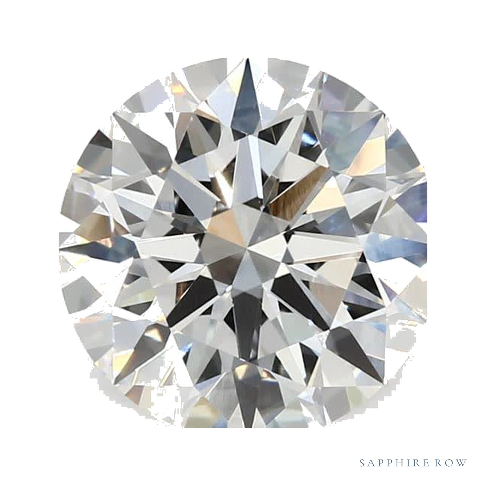 2.80 ct Round Lab-Grown Diamond – F VVS2 — Sapphire Row · cut · cut2 · cut3 · cut4