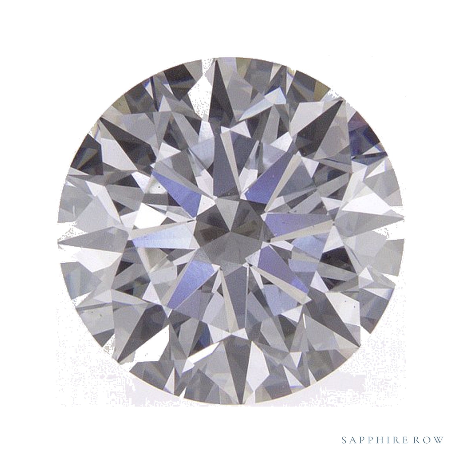 2.79 ct Round Lab-Grown Diamond – E VS1 — Sapphire Row · cut · cut2 · cut4