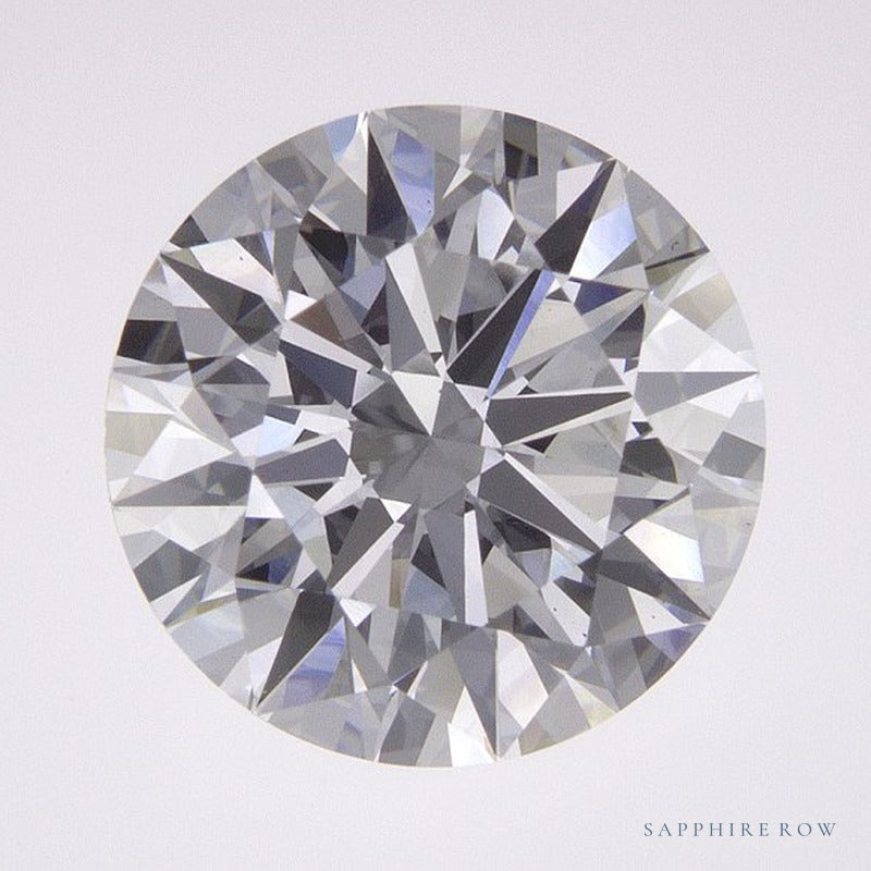 2.78 ct lab-grown diamond, round cut | Sapphire Row · cut7