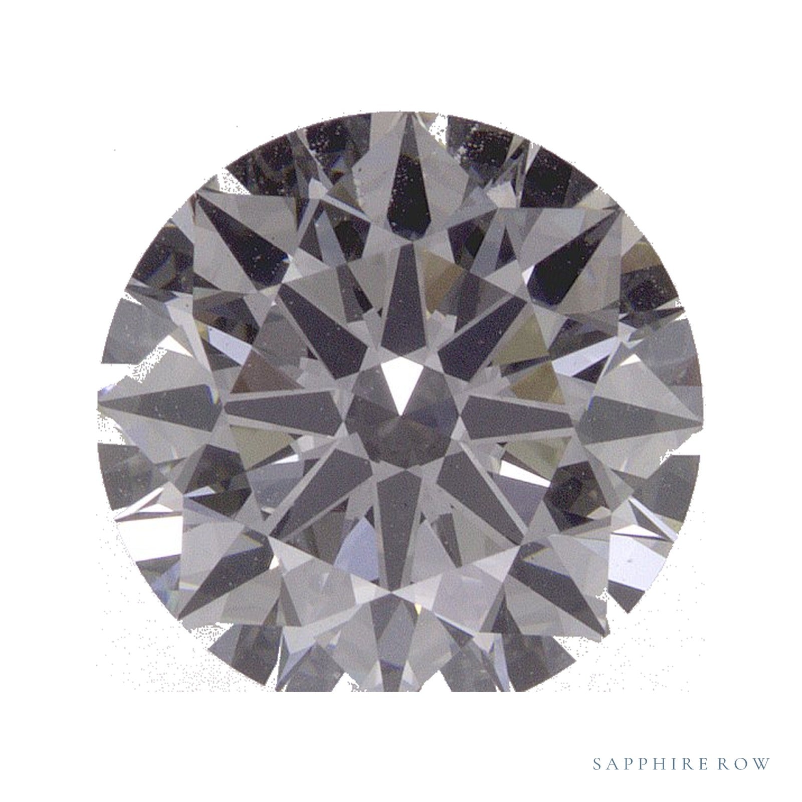 2.78 ct lab-grown diamond, round cut | Sapphire Row · cut4