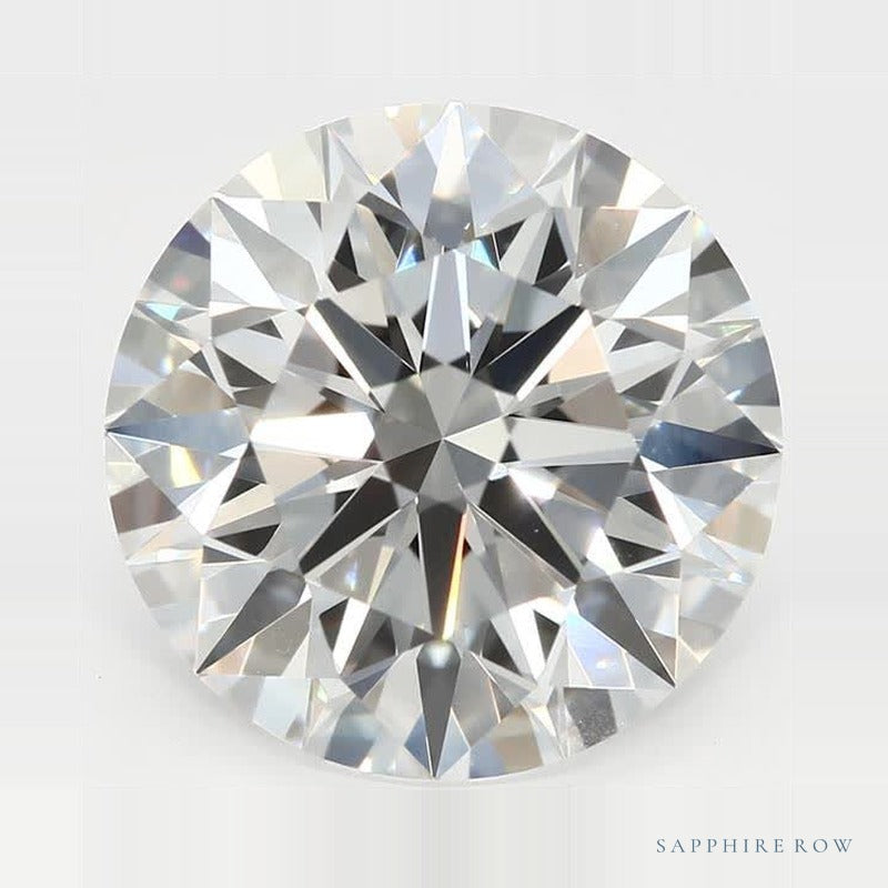 2.76 ct lab-grown diamond, round cut | Sapphire Row · cut7