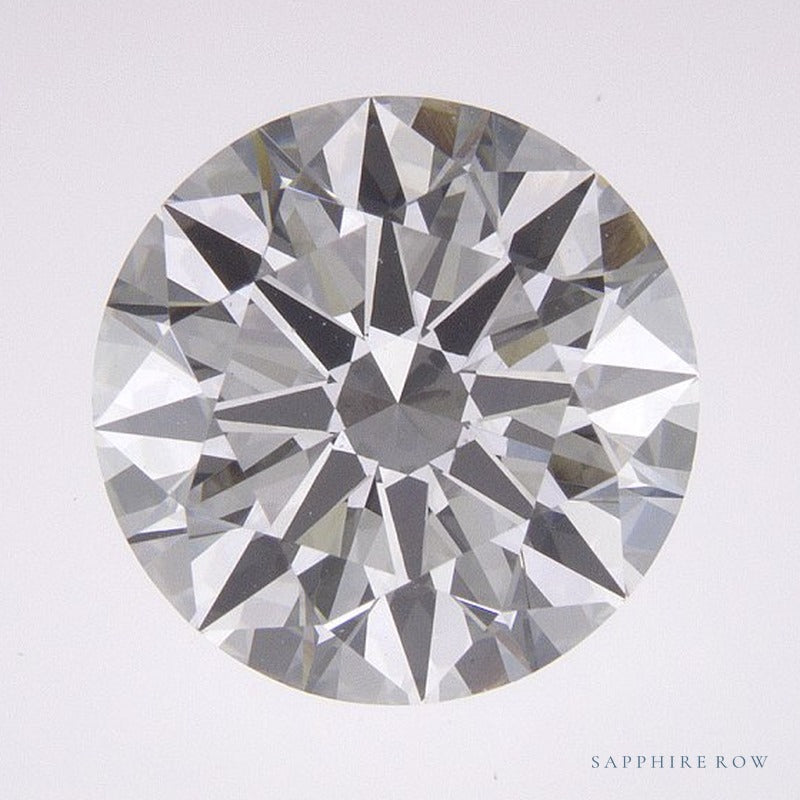 2.74 ct lab-grown diamond, round cut | Sapphire Row · cut7