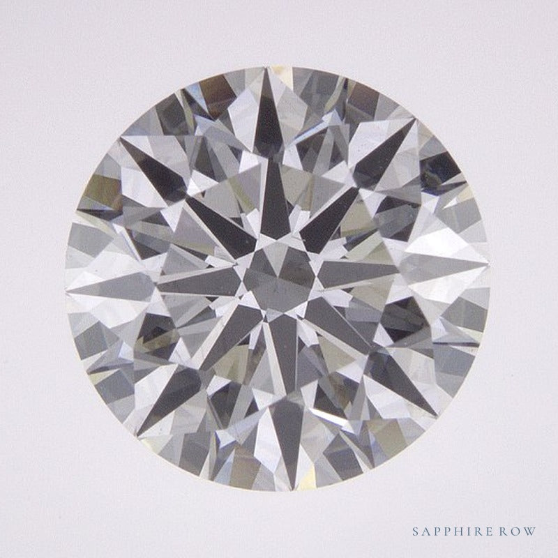 2.74 ct lab-grown diamond, round cut | Sapphire Row · cut7