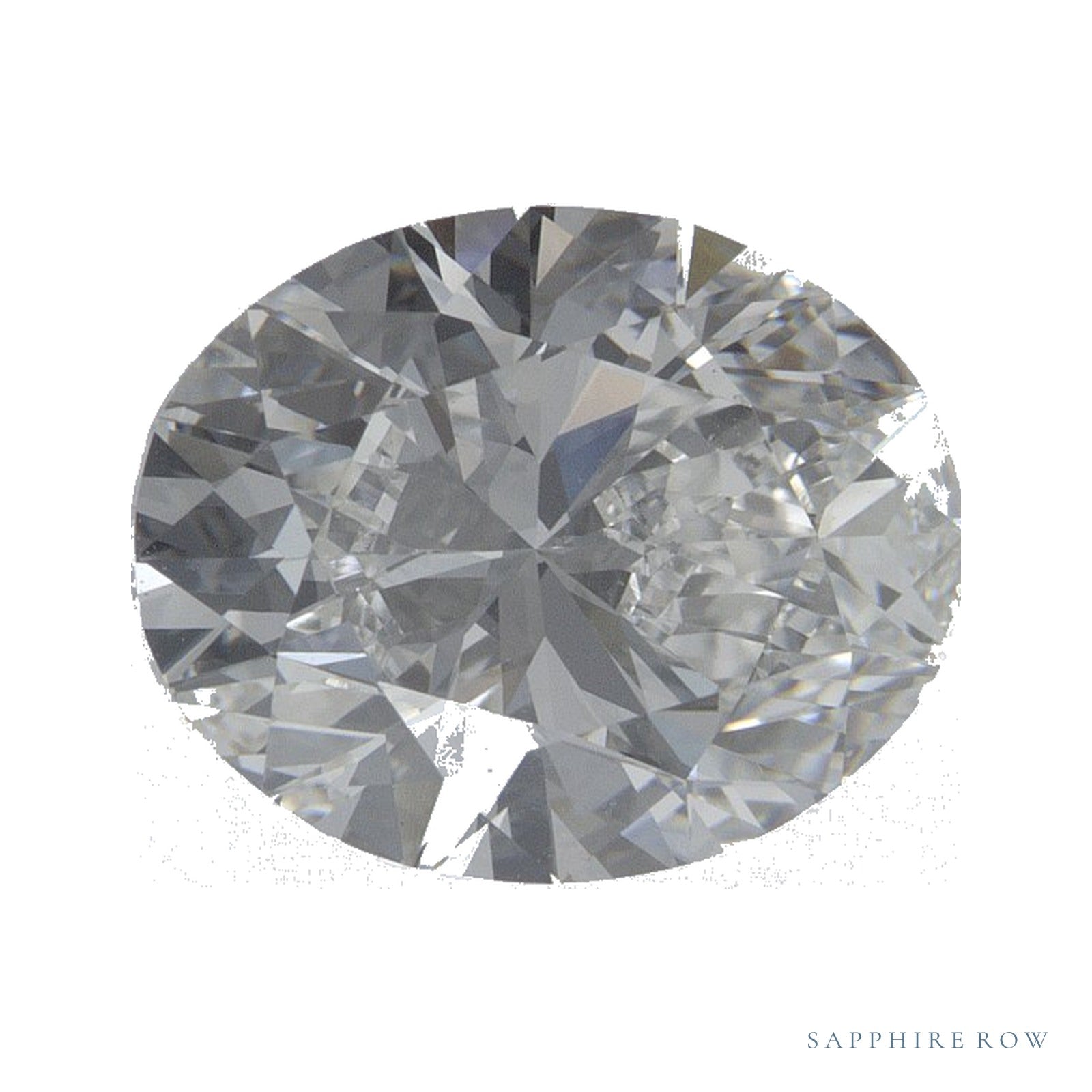 2.73 ct lab-grown diamond, oval cut | Sapphire Row · cut4