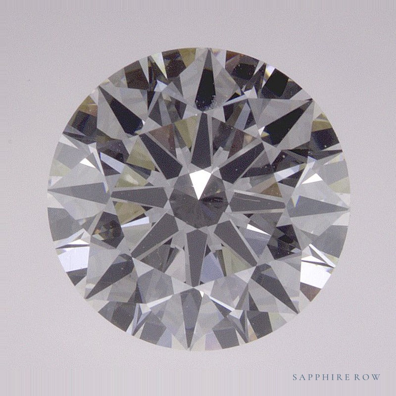 2.73 ct lab-grown diamond, round cut | Sapphire Row · cut7