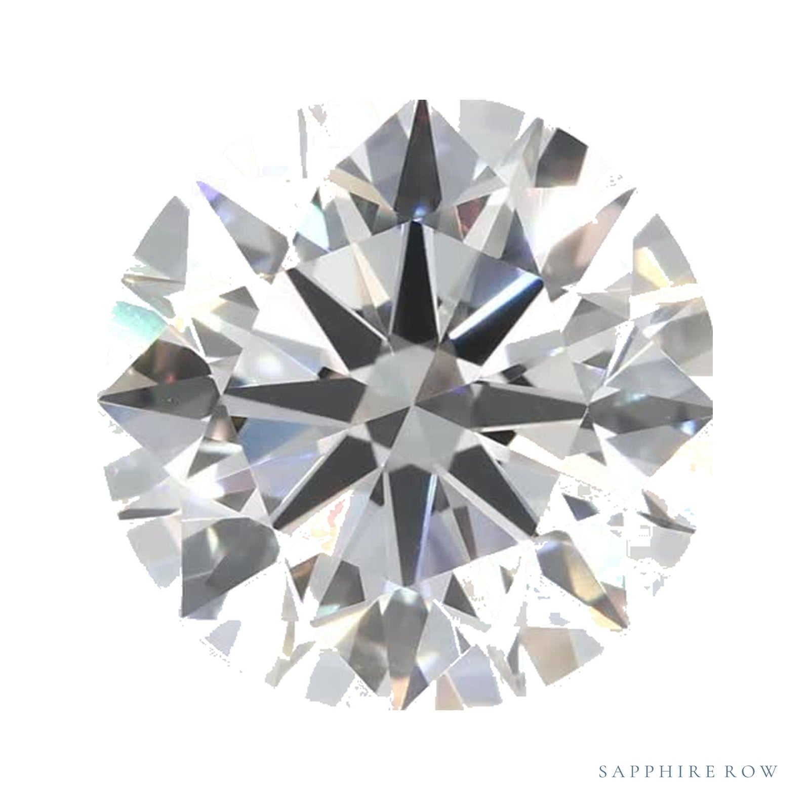 2.73 ct Round Lab-Grown Diamond – E VVS2 — Sapphire Row · cut · cut2 · cut3 · cut4