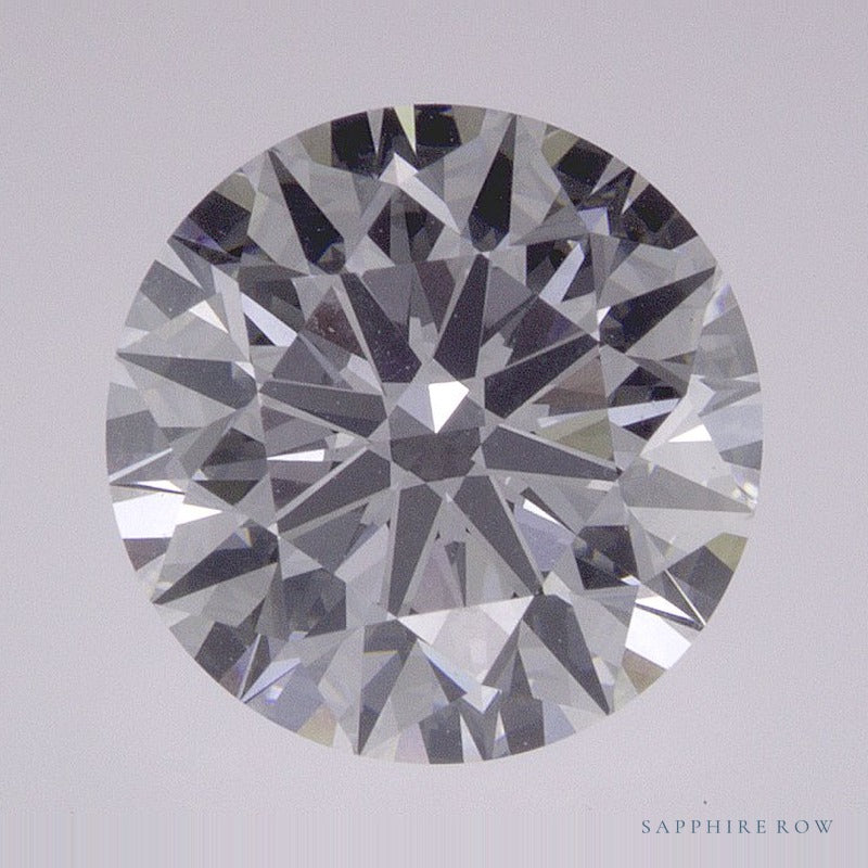 2.73 ct lab-grown diamond, round cut | Sapphire Row · cut7