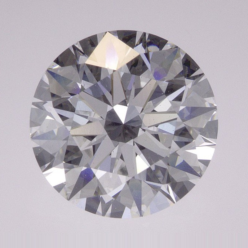 2.72 ct lab-grown diamond, round cut | Sapphire Row · cut7