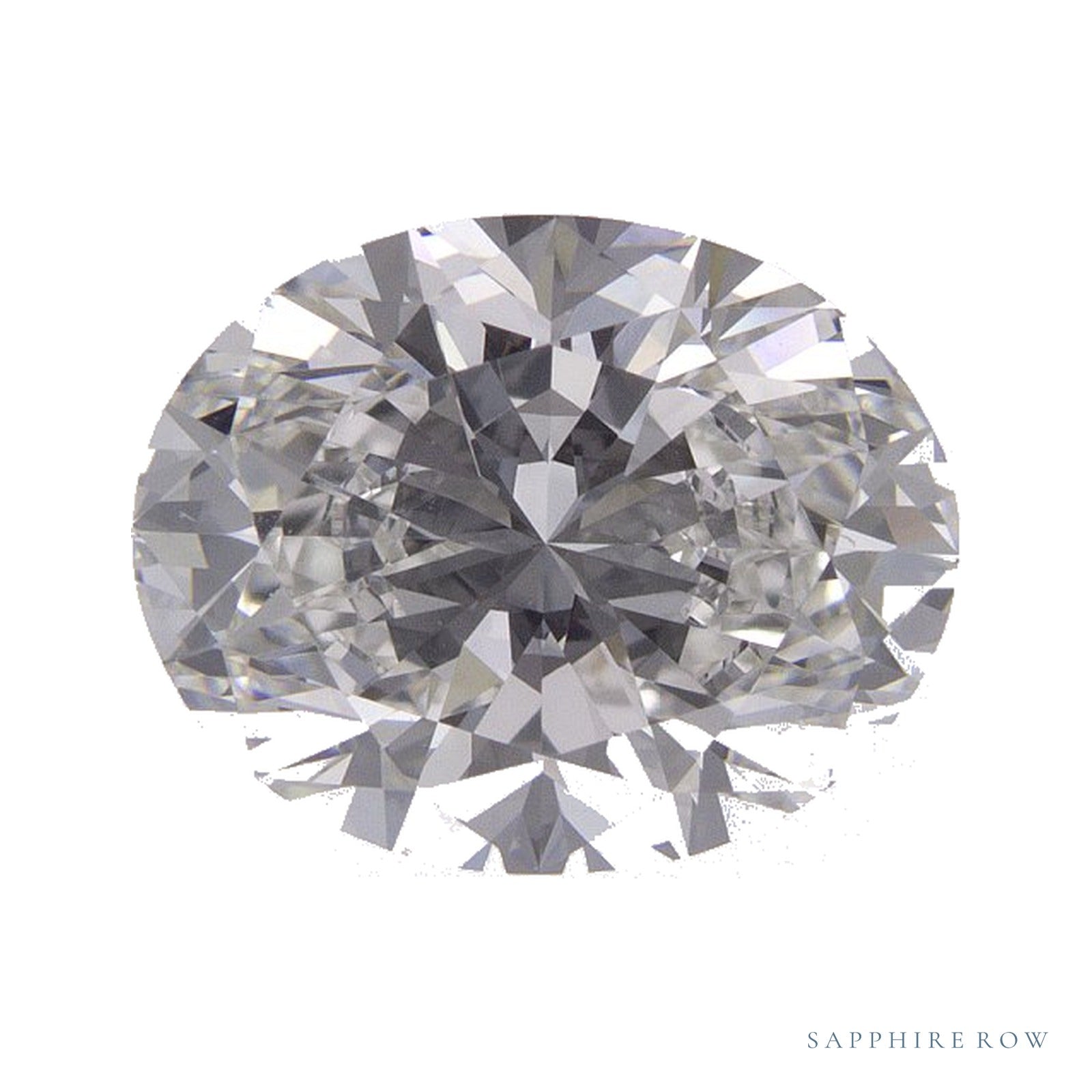 2.72 ct Oval Lab-Grown Diamond – E VVS2 — Sapphire Row · cut · cut2 · cut3 · cut4