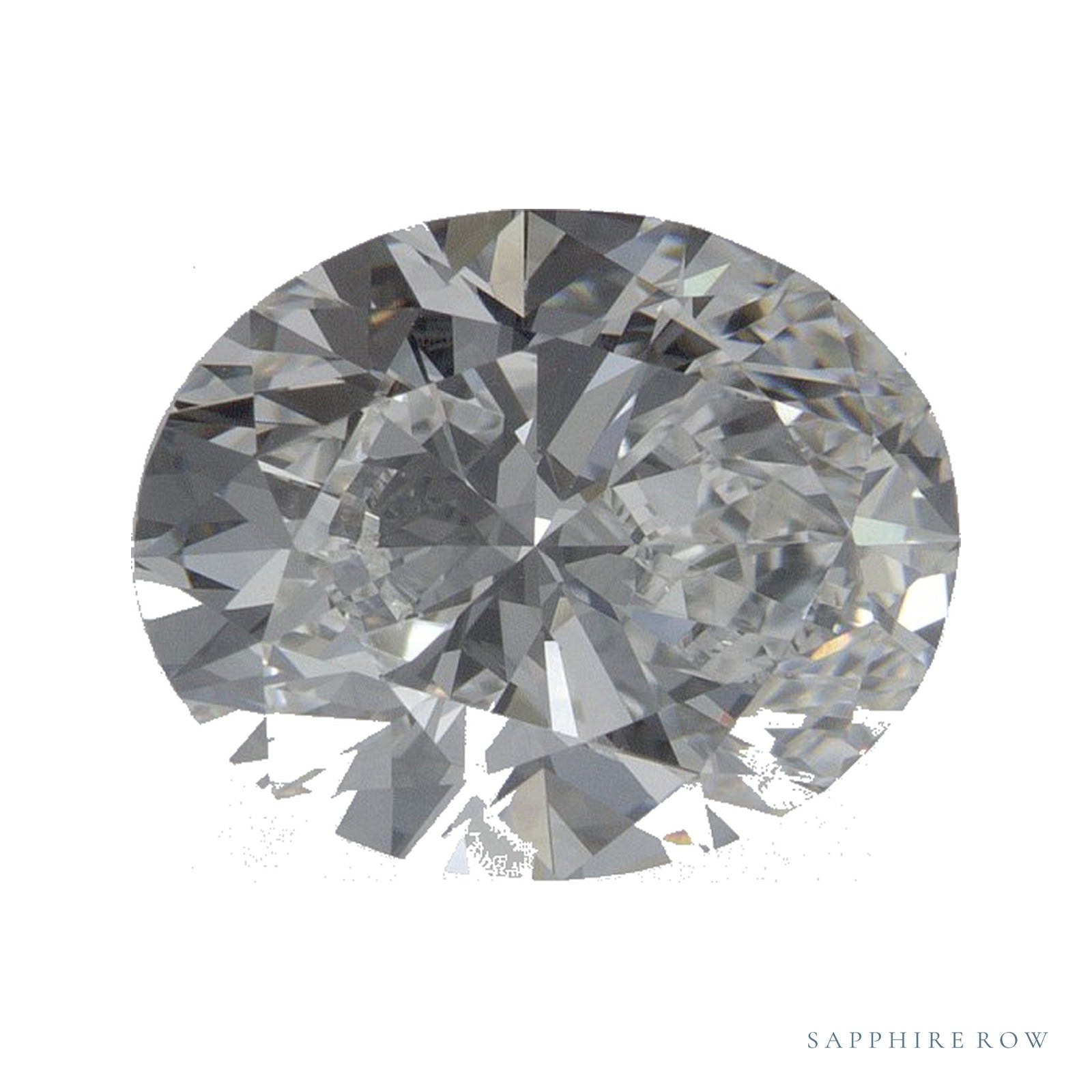 2.71 ct lab-grown diamond, oval cut | Sapphire Row · cut4
