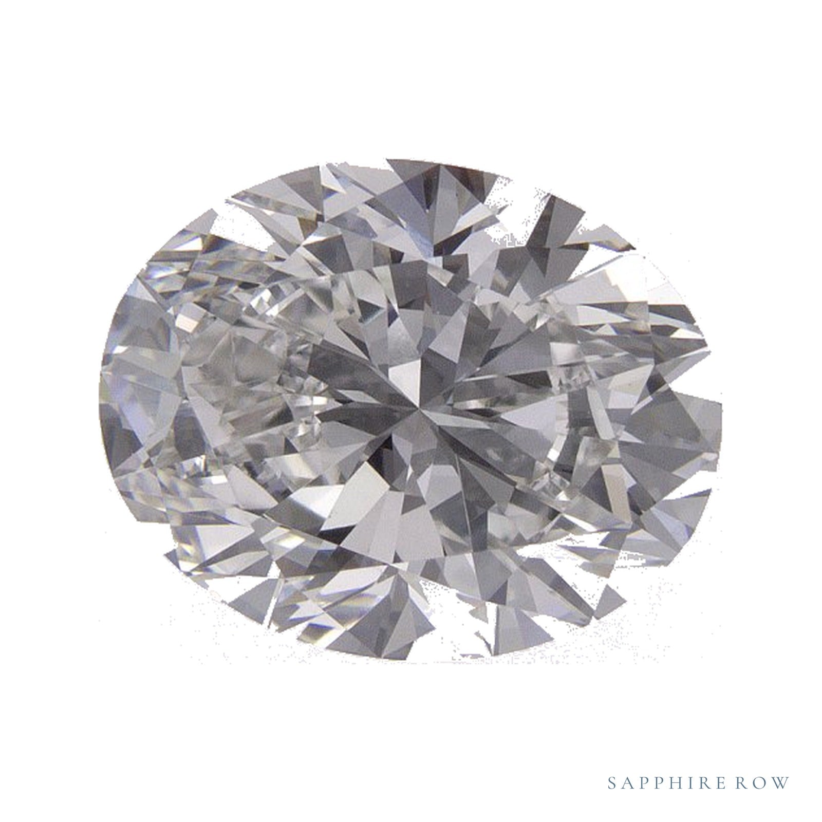2.71 ct lab-grown diamond, oval cut | Sapphire Row · cut4