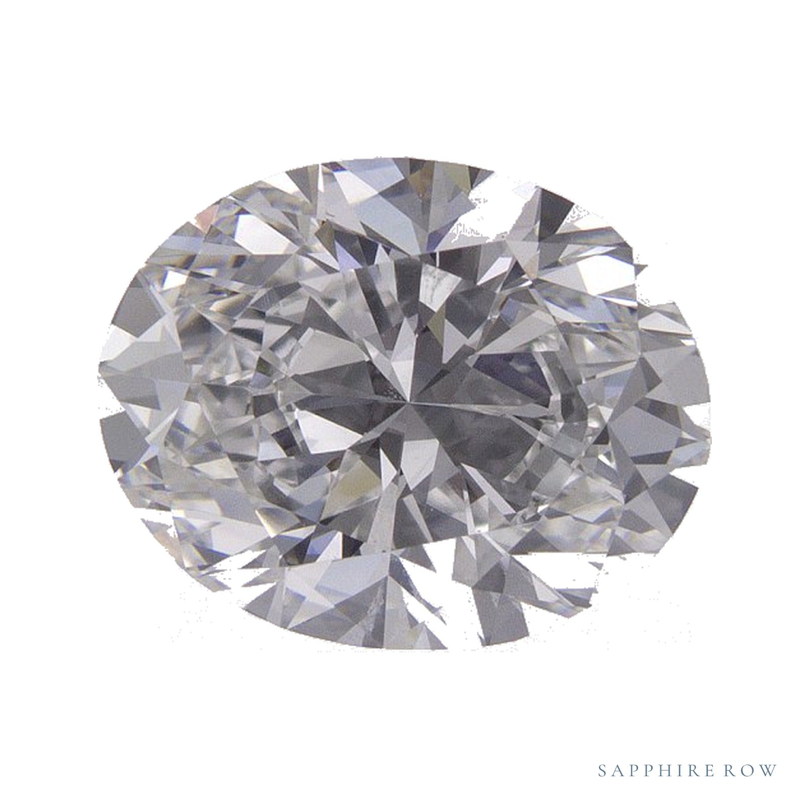 2.71 ct lab-grown diamond, oval cut | Sapphire Row · cut4