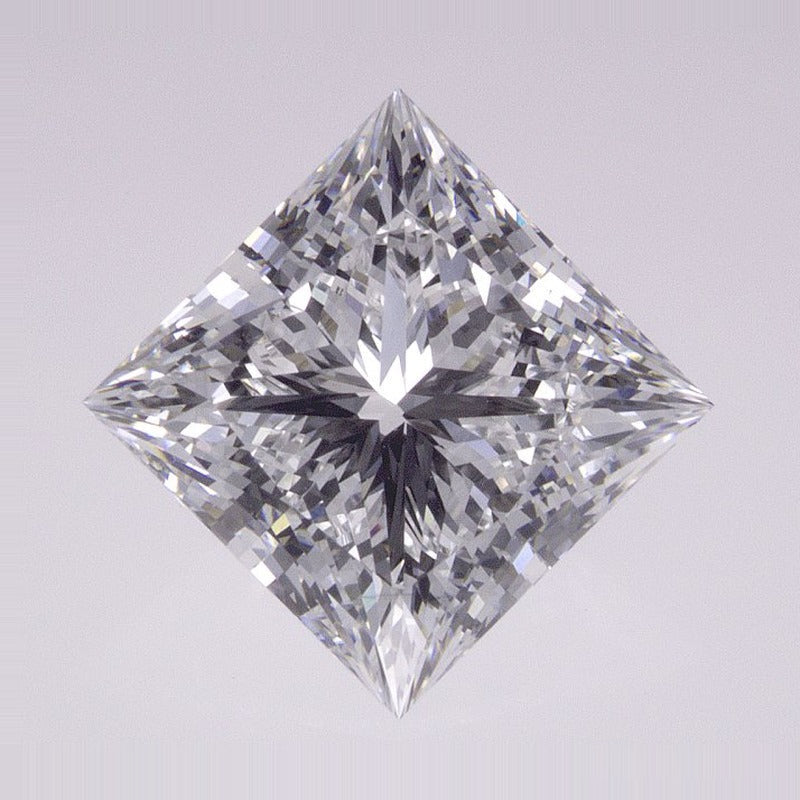 2.71 ct lab-grown diamond, square cut | Sapphire Row · cut7