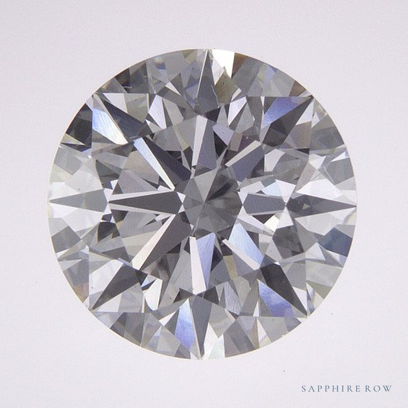 2.71 ct lab-grown diamond, round cut | Sapphire Row · cut7