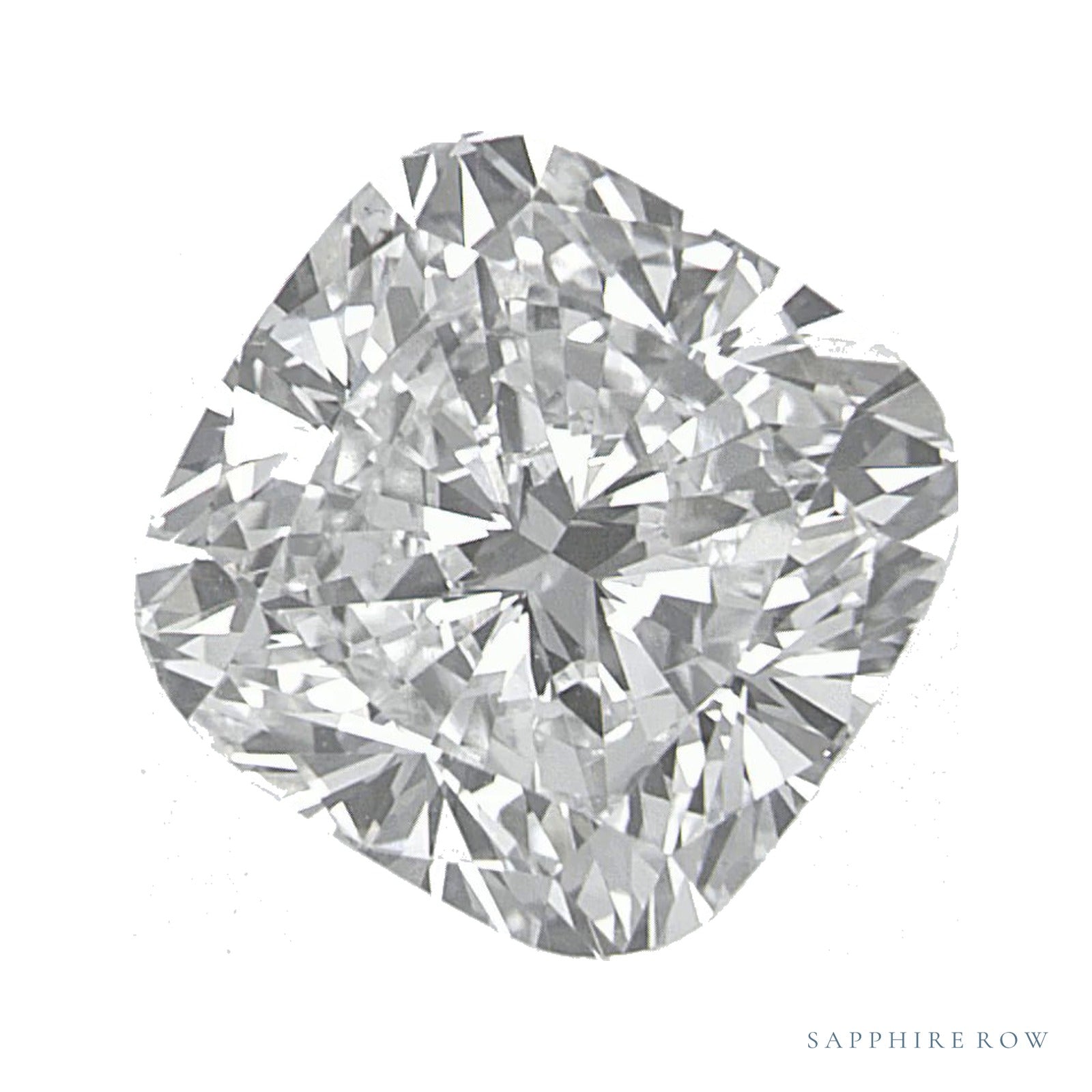 2.71 ct lab-grown diamond, cushion cut | Sapphire Row · cut4