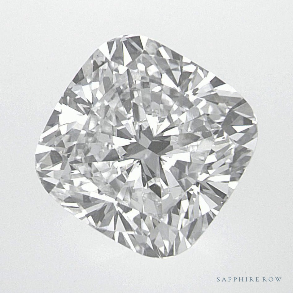 2.71 ct lab-grown diamond, cushion cut | Sapphire Row · cut7