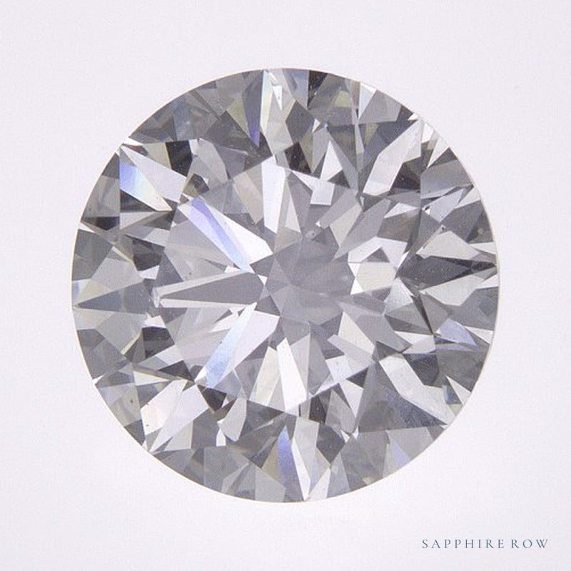 2.71 ct lab-grown diamond, round cut | Sapphire Row · cut7