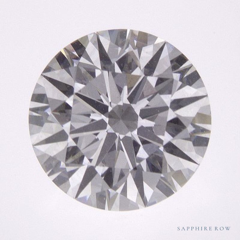 2.71 ct lab-grown diamond, round cut | Sapphire Row · cut7