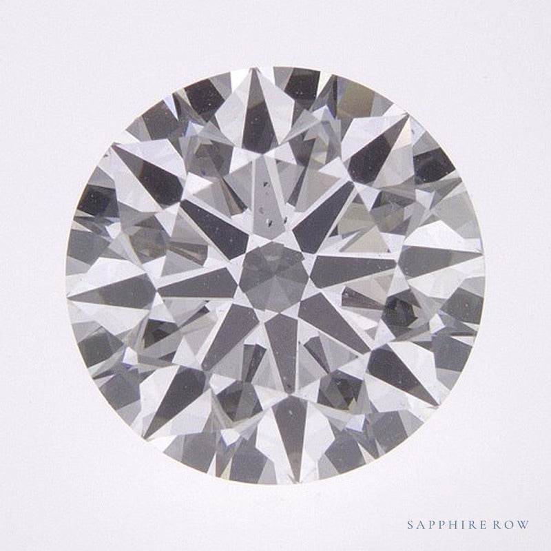 2.71 ct lab-grown diamond, round cut | Sapphire Row · cut7