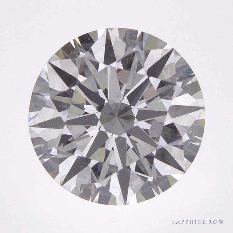 2.71 ct lab-grown diamond, round cut | Sapphire Row · cut7