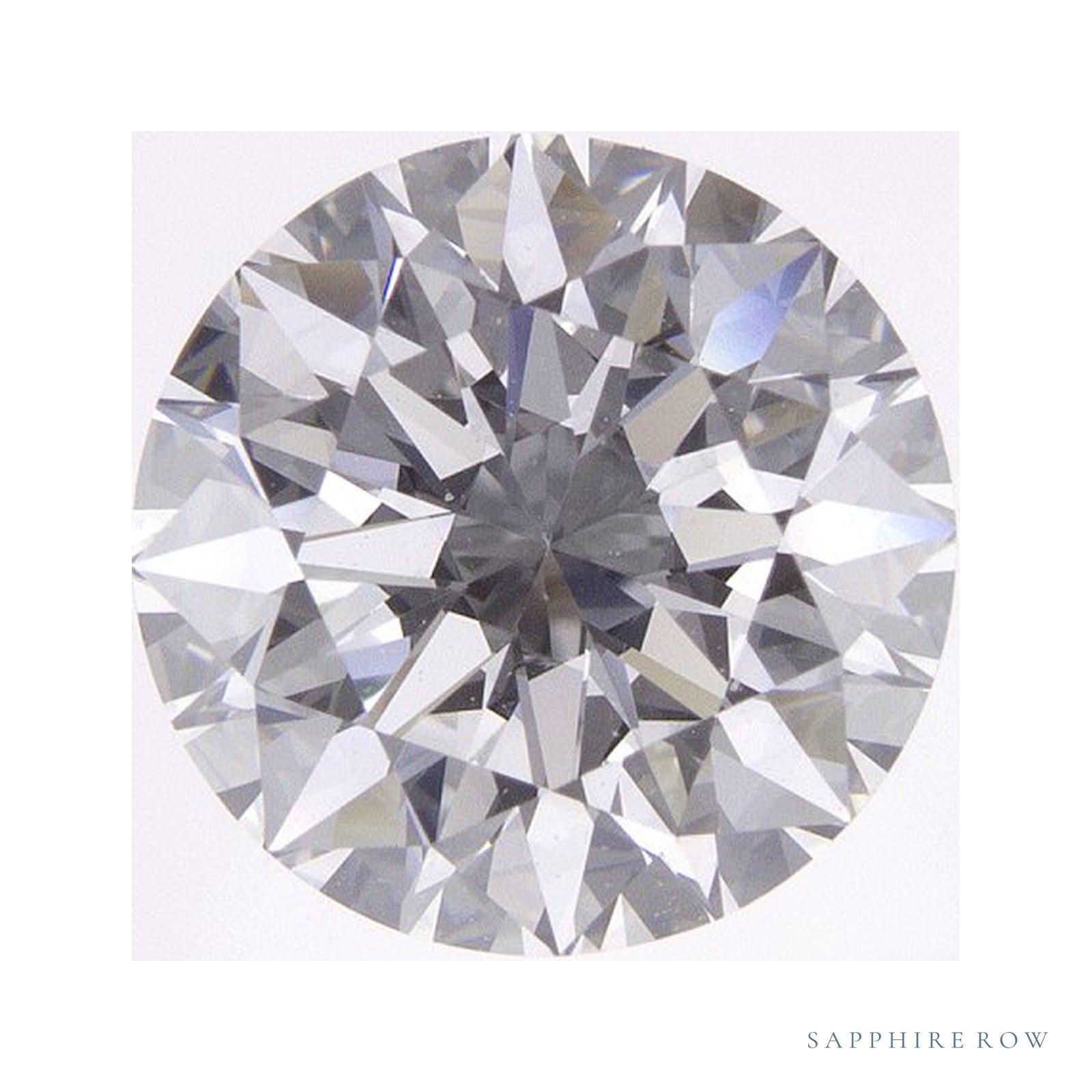 2.70 ct natural diamond, round cut | Sapphire Row · cut4