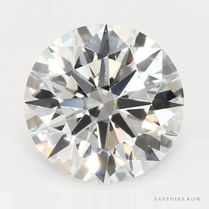 2.70 ct lab-grown diamond, round cut | Sapphire Row · cut7